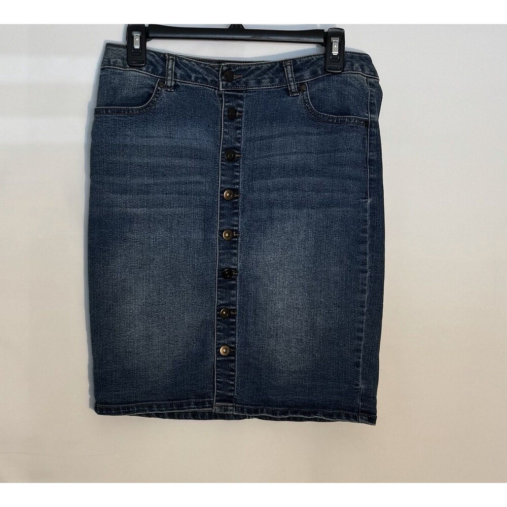 Women’s D.jeans Jean Snap Skirt Size 8